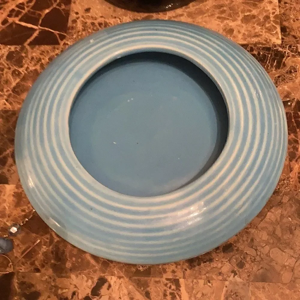 Jonathan Adler Happy Chic round blue retro decor